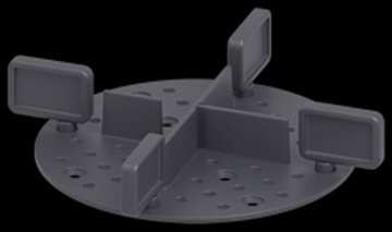 СТОЙКИ, РЕЗИНОВЫЕ ПОДДЕРЖКИ 2 мм Deck-Dry для ТЕРРАСЫ, САДовый комплект. 200 шт.