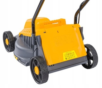 МОЩНАЯ ЛЕГКАЯ ЭЛЕКТРОКОСИЛКА 2200ВТ ДЛЯ ТРАВЫ БОЛЬШАЯ КОРЗИНА 30Л + ПЕРЧАТКИ