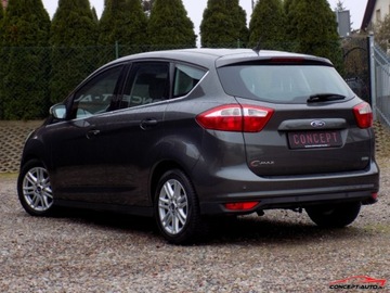 Ford C-MAX II Minivan 1.0 EcoBoost 125KM 2015 Ford C-MAX TITANIUM Kamera Navi ParkAssist LineAssist Keyless Benzyna 125KM, zdjęcie 9