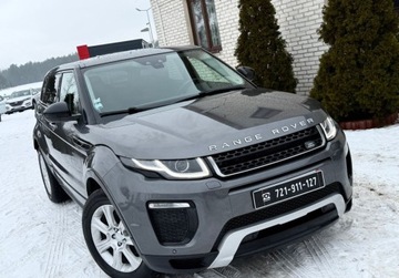 Land Rover Range Rover Evoque I SUV 5d Facelifting 2.0D TD4 180KM 2017 Land Rover Range Rover Evoque 180 Koni Mechanicznych 2.0 Diesel 180KM