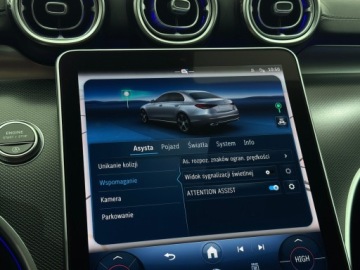 Mercedes Klasa C W206 Limuzyna 1.5 200 204KM 2022 Mercedes-Benz C 200 AMG Line / Kamera 360° / Ambie, zdjęcie 29