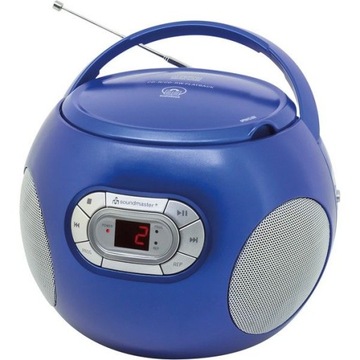 Boombox CD FM funkcja audiobooka sieciowo-bater.