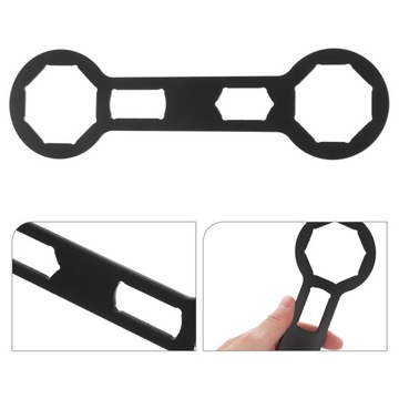 ПРАКТИЧНО ДЛЯ ПЕРЕДНЕЙ ВИЛКИ 50 ММ, ЧЕРНЫЙ ЖЕЛЕЗ