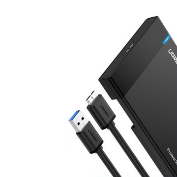 ВНЕШНИЙ КОРПУС ДЛЯ 2,5-дюймового HDD/SSD-НАКОПИТЕЛЯ UGREEN