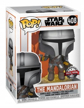 Funko Pop! Star Wars Mandalorian Mando Flying SE