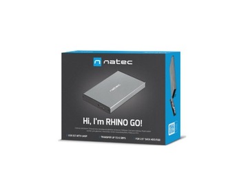 Карманное корпус для HDD SSD 2.5'Natec USB 3.0