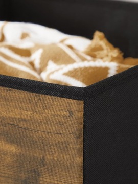 Органайзер НАБОР из 6 коробок для хранения CONTAINER X6 рустик