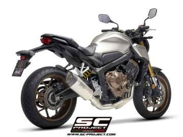 Полная выхлопная система SC-Project SC1-R титан Honda CB650R (2019-2020)