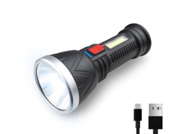 LATARKA RĘCZNA LTC 1-LED XPE+COB 3W 500LM