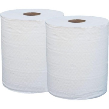 Ręczniki papierowe warsztatowe białe 2-warstwowe (2 pack)