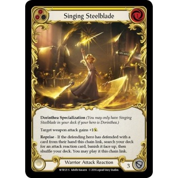 Singing Steelblade RAINBOW FOIL - FaB