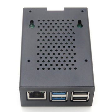 Алюминиевый корпус Raspberry Pi 4 с вентилятором
