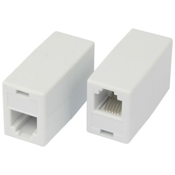 Łącznik przejściówka beczka adapter RJ12