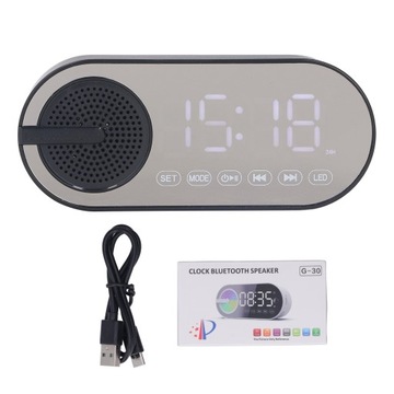 BUDZIK MŁODZIEŻOWY RADIOBUDZIK BLUETOOTH GŁOŚNIK