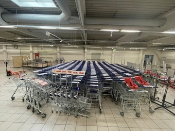 Wózki sklepowe wózek sklepowy WANZL magazynowy