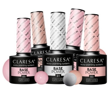 CLARESA BASE POWER BAZA HYBRYDOWA BEZKWASOWA 4+1