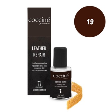 COCCINE FARBA DO RENOWACJI BUTÓW SKÓRY 10 ML KOLOR CIEMNY BRĄZ PRAKTYCZNA