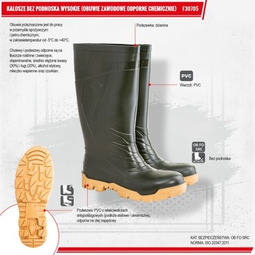 КРОССОВКИ МУЖСКИЕ ПВХ ЗЕЛЕНО-ЖЕЛТЫЕ F30705 LAHTI PRO 45