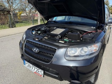 Hyundai Santa Fe II SUV 2.2 CRDi 155KM 2007 Hyundai Santa Fe 4X4 KLIMATYZACJA PARKTRONIC GRZANE FOTELE JANSNE WNETRZE, zdjęcie 17