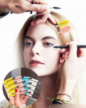 Набор из 4 зажимов для макияжа без давления для визажиста.