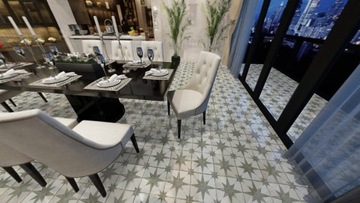 НАСТЕННАЯ НАПОЛЬНАЯ ПЛИТКА ЛОПУЧНАЯ ВИНТАЖНАЯ ТЕРАКОТОВАЯ 45x45 FS STAR SAGE