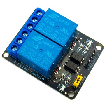 Moduł 2-kanałowy 5V 10A przekaźnik Arduino
