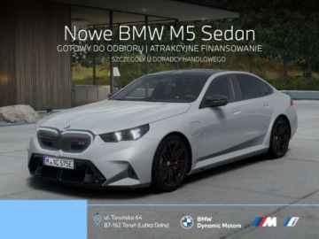 BMW Seria 5 G90-91 M Sedan 4.4 V8 727KM 2026 BMW M5 M5 Sedan 727 KM PHEV - Gotowy do Odbioru - Pakiet Comfort - Hak 4.4