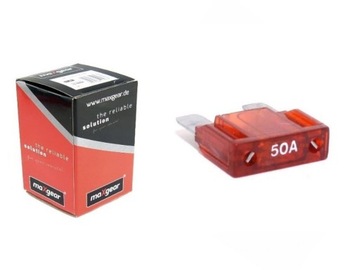 BEZPIECZNIK PŁYTKOWY samochodowy MAXI 12V 50A
