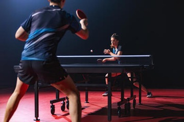 Stół do tenisa stołowego Pongori Club TTT 930 z homologacją ITTF czarny