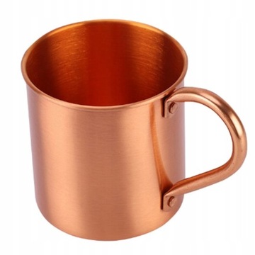 Pure Copper Moscow Mule Mug Solid Smooth Without