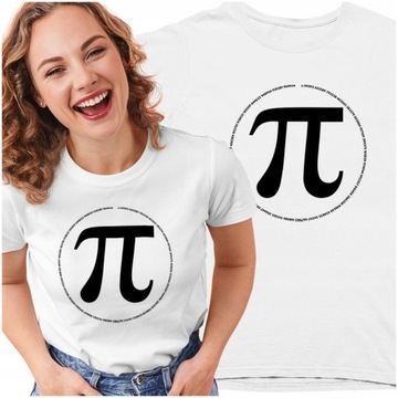 Koszulka damska Liczba Pi Matematyk M