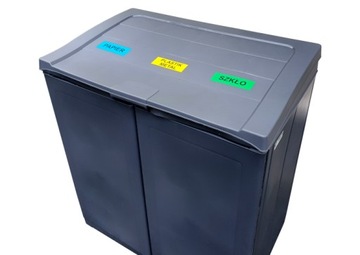 Шкаф Moby Recycling EkoŁad с крышкой для сумки