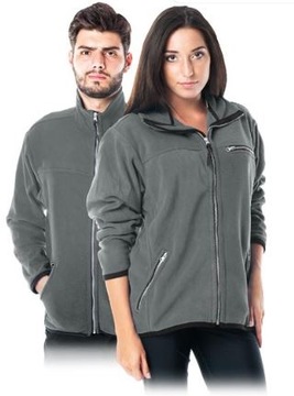 BLUZA Z POLARU SZARY ROZMIAR S HONEYS