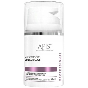 Apis Mix Kwasów Do Eksfoliacji Laktobionowy + Pirogronowy + Mlekowy + Azela