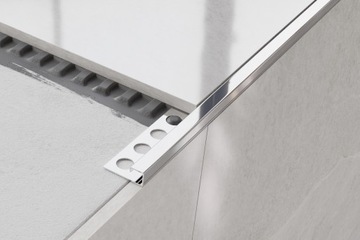 SREBRNA LISTWA NAROŻNA P 12,5 mm x 270 cm