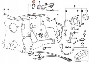 TĚSNĚNÍ HRDLA PŘEVODOVKY OJNICE BMW E46 E36 Z3