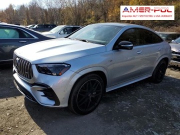 Mercedes GLE V167 2024 Mercedes-Benz GLE 2024, 3.0L, 4x4, 53 AMG, COUPE, od ubezpieczalni 3.0
