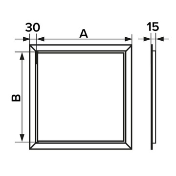 Ревизионные двери ГИПСОКАРТОН G/K 20x20 - НАЖМИТЕ