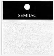 SEMILAC FOLIA TRANSFEROWA WHITE LACE 15