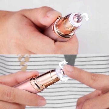 ДЕПИЛЯТОР-ТРИМЕР ДЛЯ БРОВЕЙ И КЛИМЕР ДЛЯ ЛИЦА Безупречные брови USB LED ЛАМПА