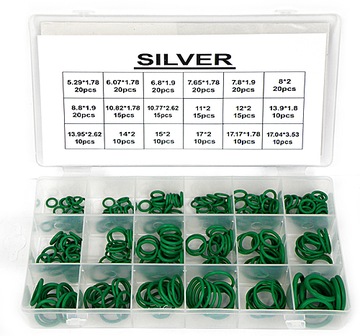 НАБОР УПЛОТНИТЕЛЬНЫХ КОЛЬЦЕВ ДЛЯ КОНДИЦИОНЕРА 270 ШТ.