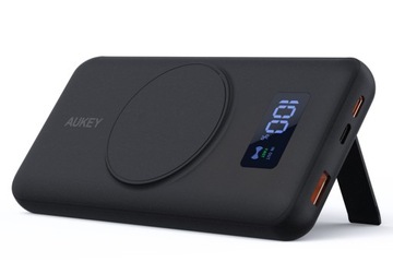 AUKEY Power Bank 1000 мАч 22,5 Вт MagSafe LED PD QC HSC Qi