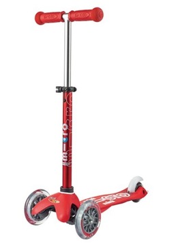 СКУТЕР MAXI MICRO DELUXE LED КРАСНЫЙ