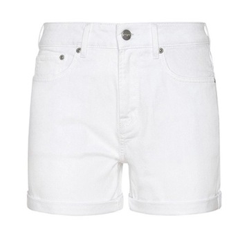 Spodenki PEPE JEANS damskie szorty białe krótke jeansowe r. W27