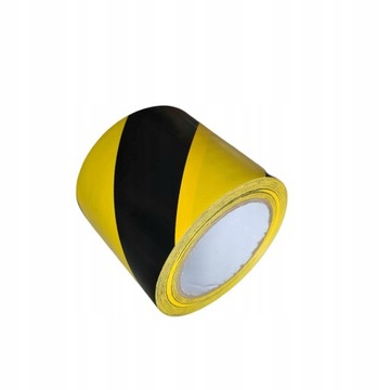 ПРОЧНАЯ ЛЕНТА С ПРЕДУПРЕЖДАЮЩЕЙ МАРКИРОВКОЙ ЗДОРОВЬЯ И БЕЗОПАСНОСТИ, ЖЕЛТАЯ И ЧЕРНАЯ 100 мм x 33 м