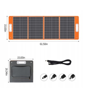 Powerbank ЭЛЕКТРОСТАНЦИЯ +100Вт Солнечная панель