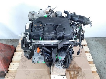 VW GOLF V 5D 1.9TDI 07R BLS ДВИГАТЕЛЬ 77КВТ 105КМ С ТУРБИНОЙ И ВПРЫСКОМ