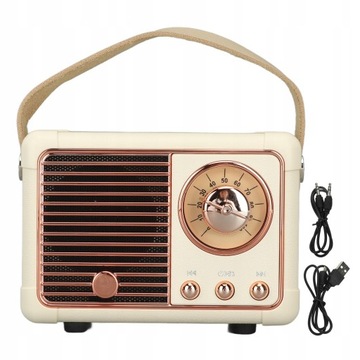 Radio Kuchenne Retro Mobilne Bluetooth Vintage