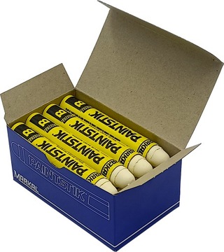 Маркер меловой, восковой маркер, для обозначения повреждений шин, резина, МАРКАЛ, белый