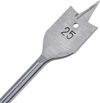 НАБОР СВЕРЛ ПО ДЕРЕВУ С ПЛОСКИМ ЛЕЗВИЕМ 10-25 ШЕСТИГРАННЫЙ ПЕРО